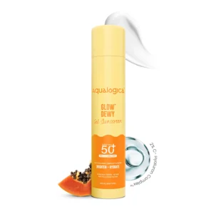 aqualogica glow+ dewy sunscreen (spf 50)